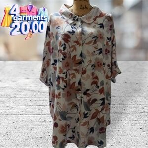 NWT lularoe "charlie"  shirt size 3XL